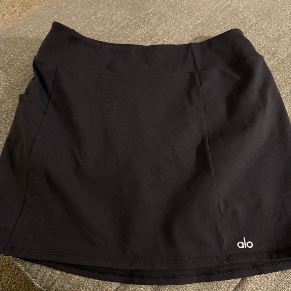 Alo Airbrush High-Waist Good Form Tennis Skirt